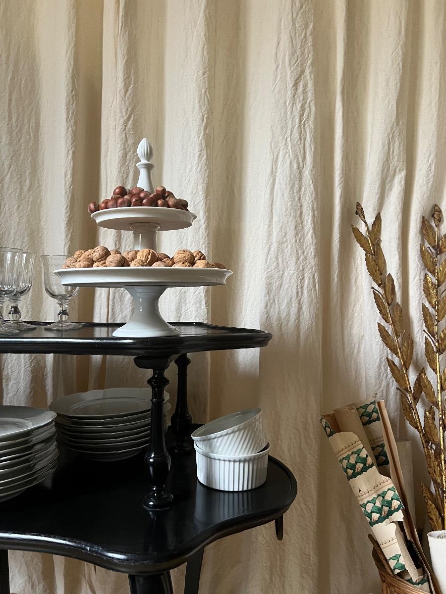 Table à thé / desserte Nap III