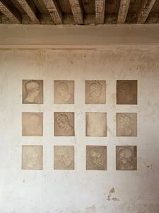 Suite de 12 profils à l’Antique XIXème