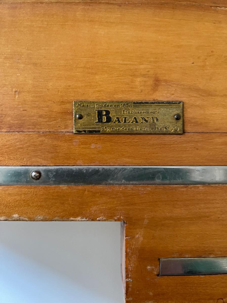 Comptoir de boucher marbre 1940