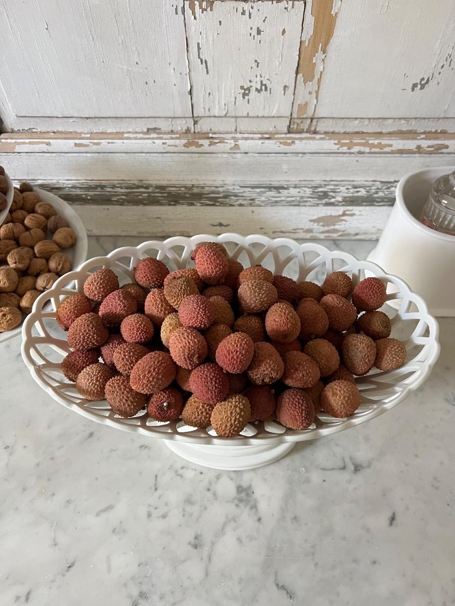 Large coupe oblongue XIXème Vieux Paris