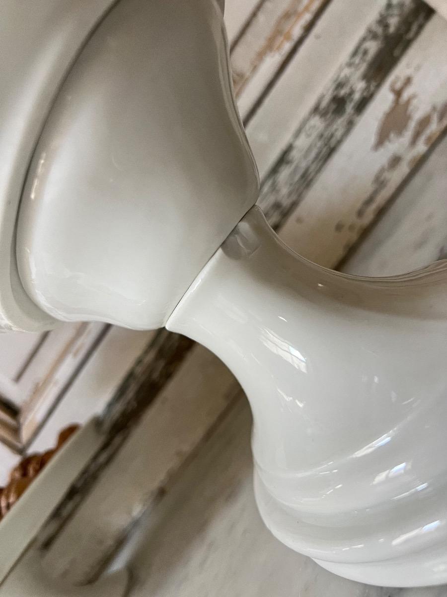 Large coupe oblongue XIXème Vieux Paris