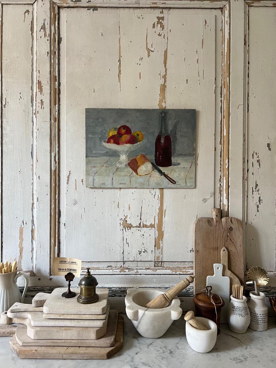 Huile sur panneau 1950