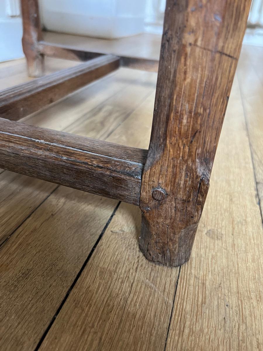 Sellette / desserte chêne XIXème