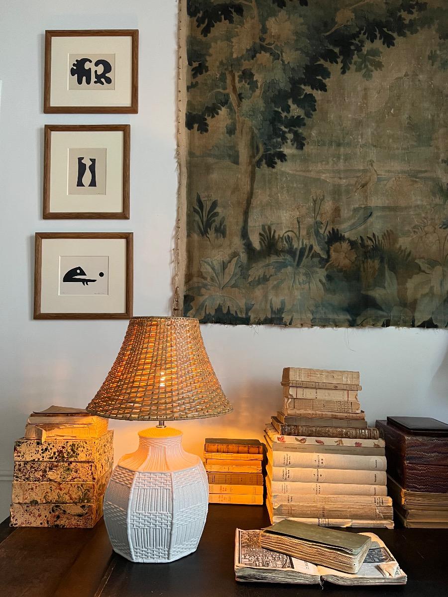 Lampe à poser céramique 1960