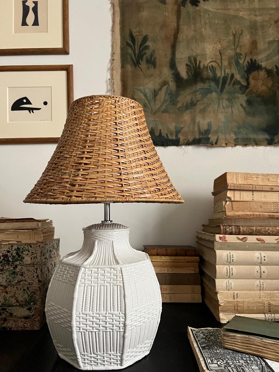 Lampe à poser céramique 1960