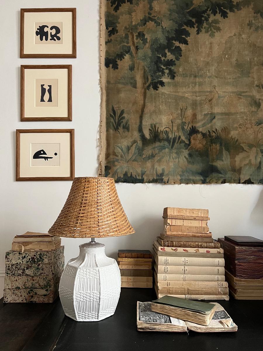 Lampe à poser céramique 1960