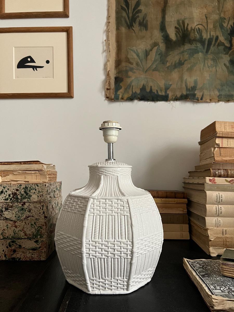 Lampe à poser céramique 1960