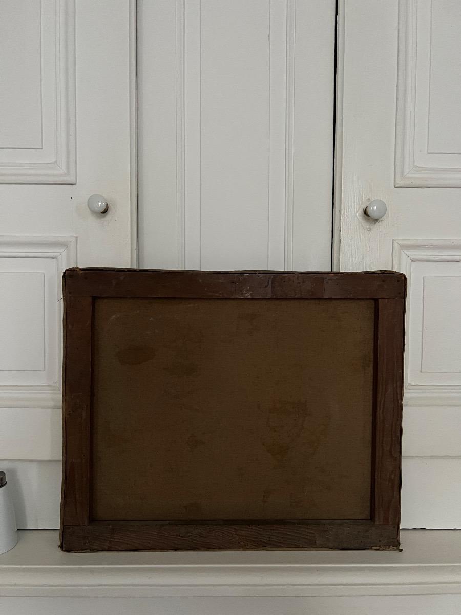 Huile sur toile sur châssis, Jean-Denis Maillart