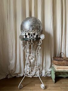 Jardinière métal peint 1950