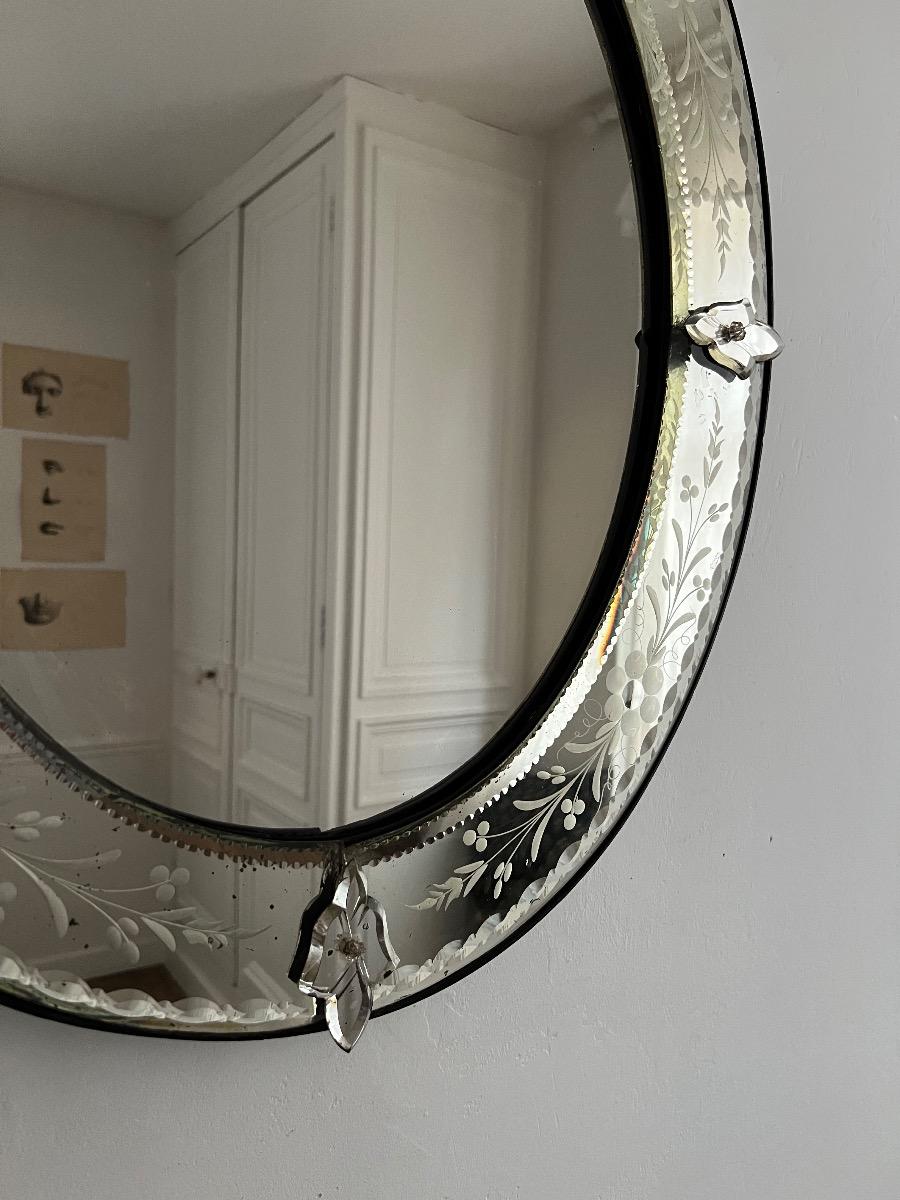 Miroir de style vénitien 1930