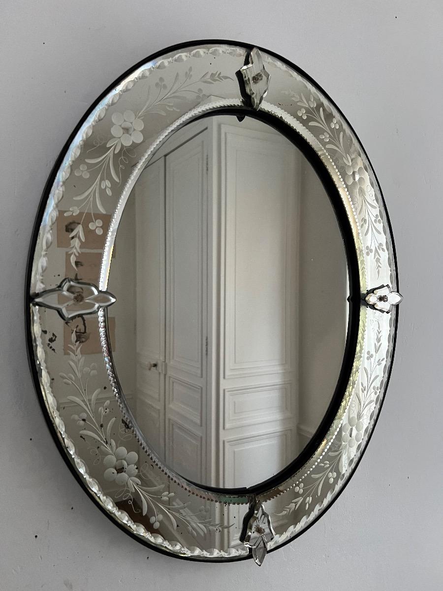 Miroir de style vénitien 1930