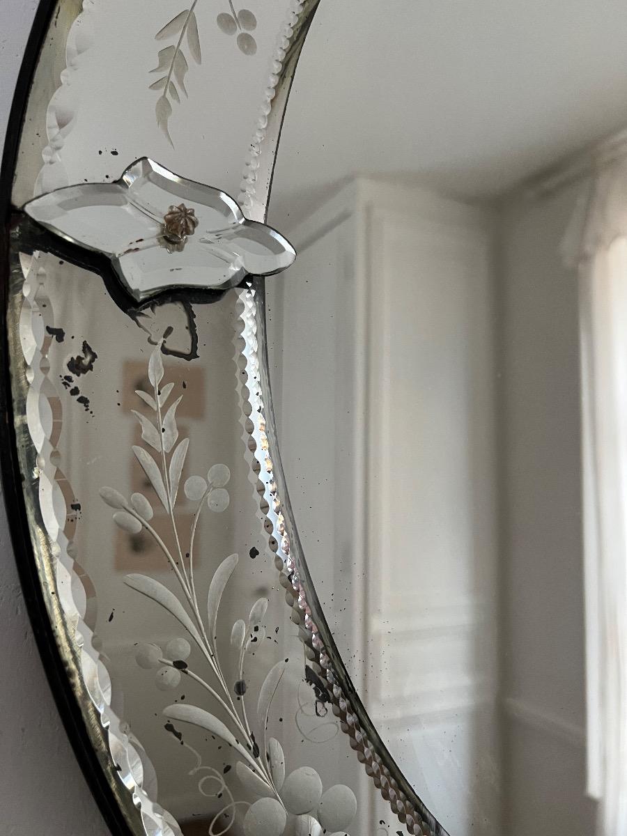 Miroir de style vénitien 1930