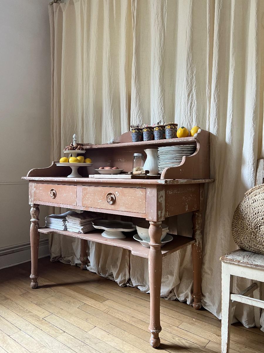 Table de toilette XIXème