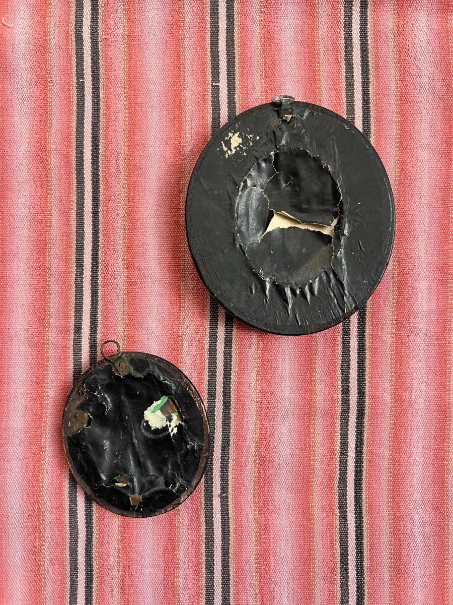 2 médaillons reliquaires NIII