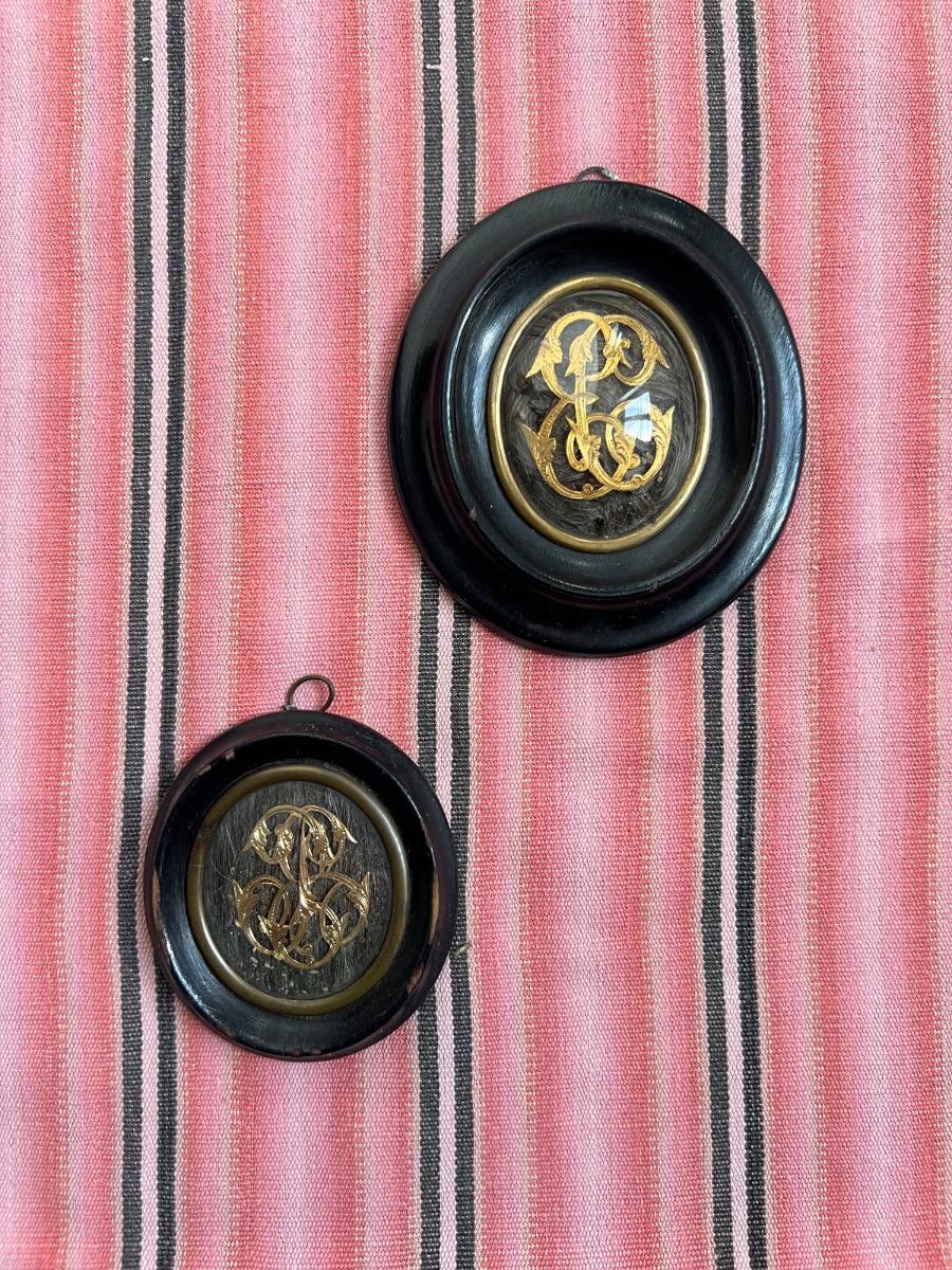 2 médaillons reliquaires NIII