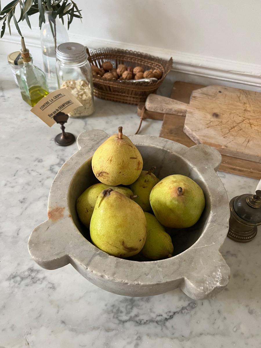 Grand mortier marbre XIXème