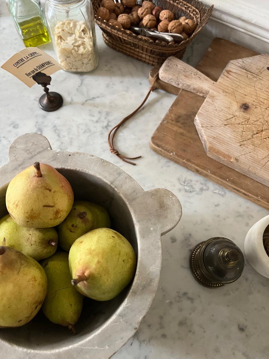 Grand mortier marbre XIXème