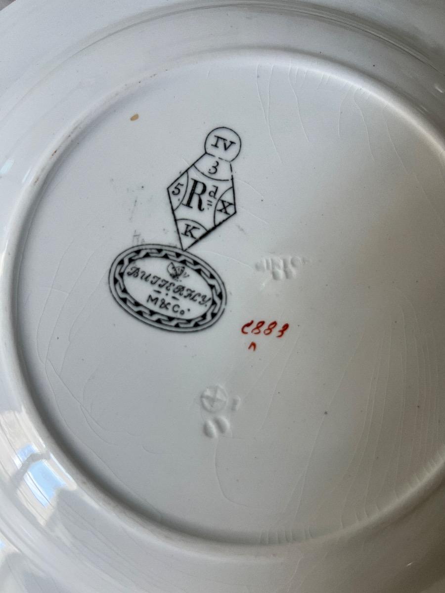 Service Butterfly Minton 1860 