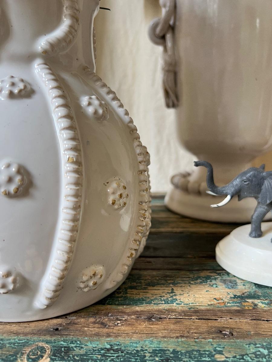 Pichet Émile Tessier/Faïence de Malicorne 1950