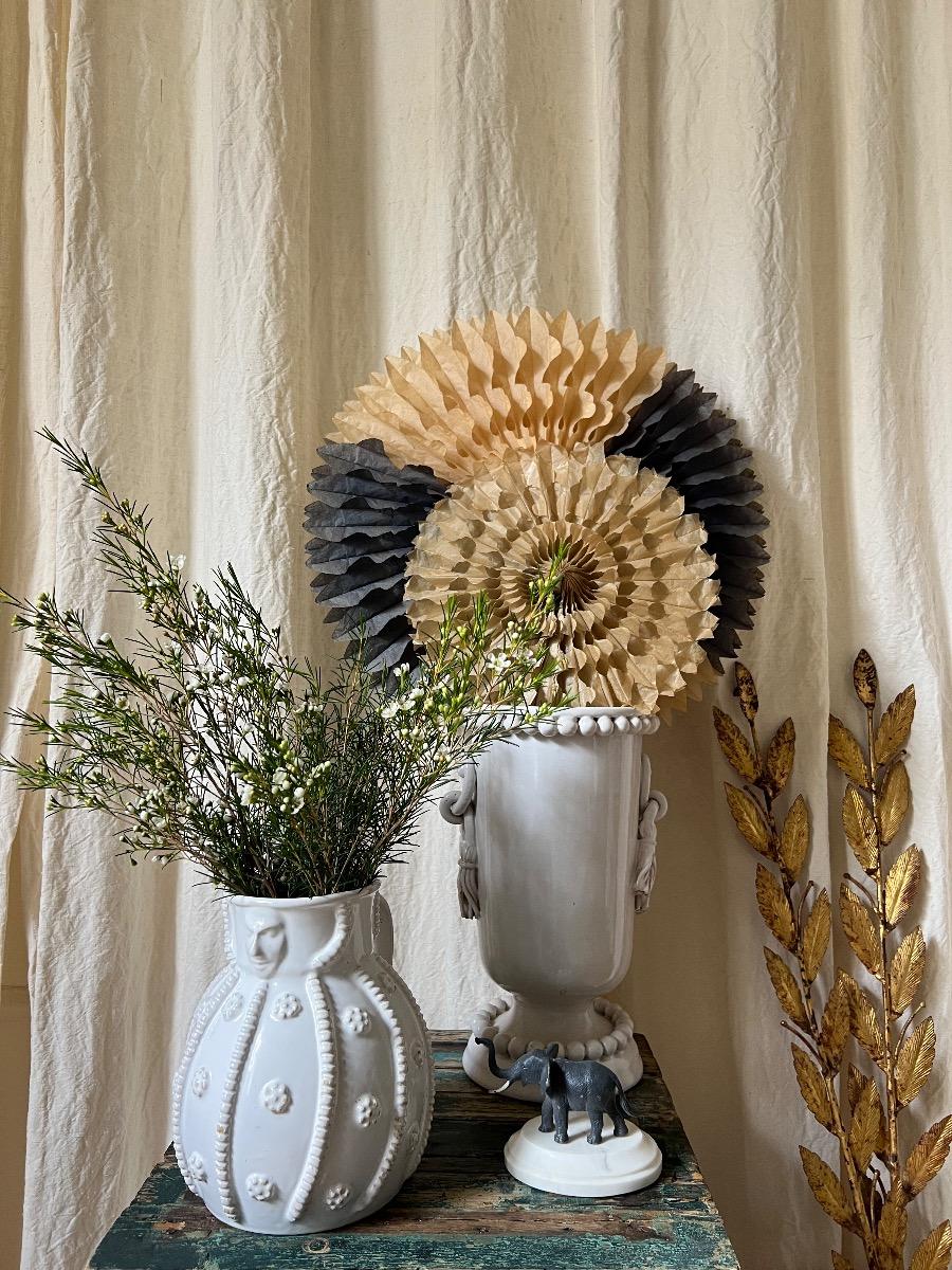 Pichet Émile Tessier/Faïence de Malicorne 1950