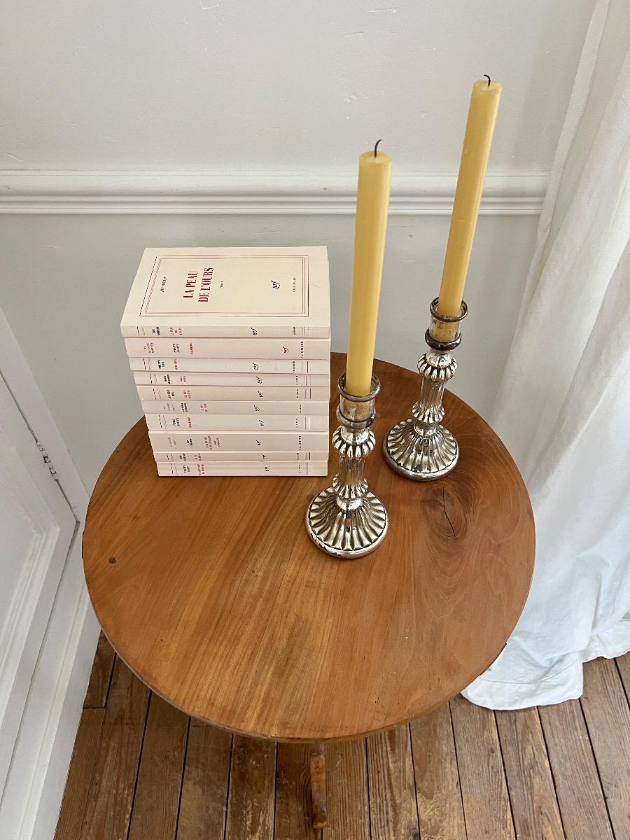 Guéridon merisier 1900