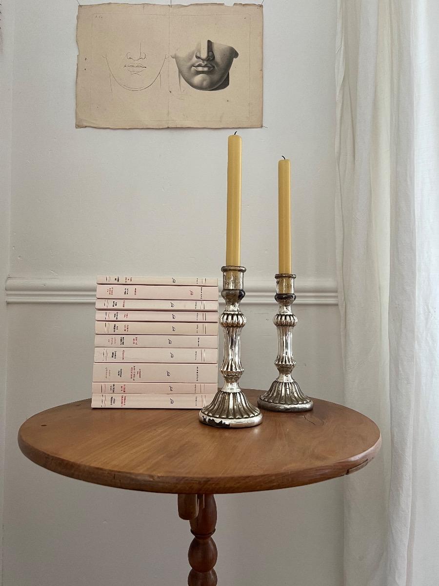 Guéridon merisier 1900