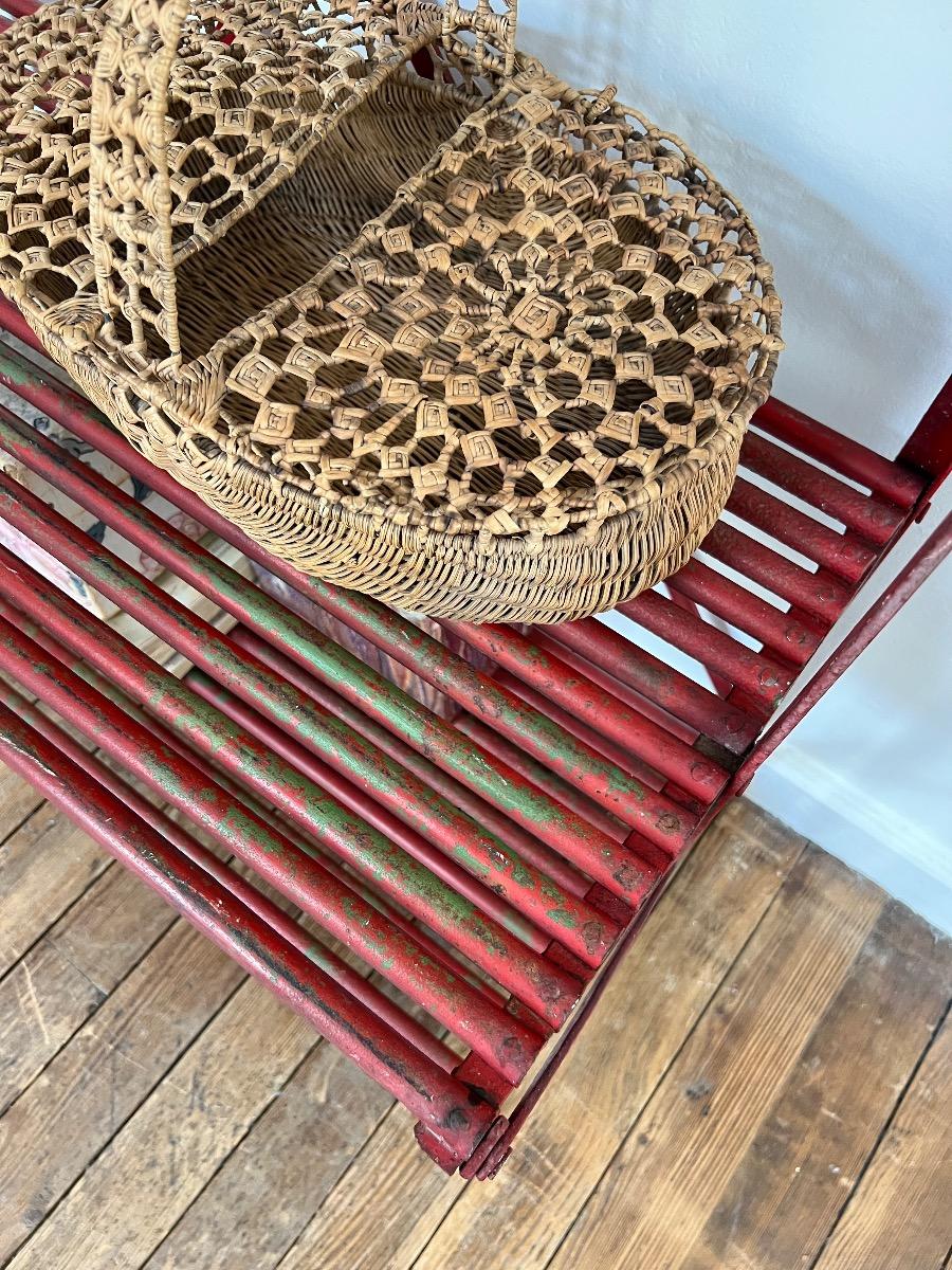 Étagère métal patine d’origine 1940