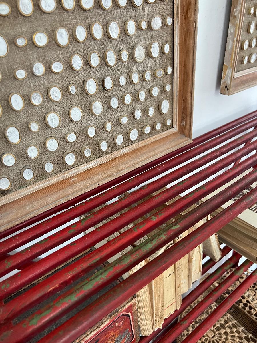 Étagère métal patine d’origine 1940