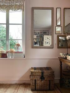 Coffre osier et métal 1880