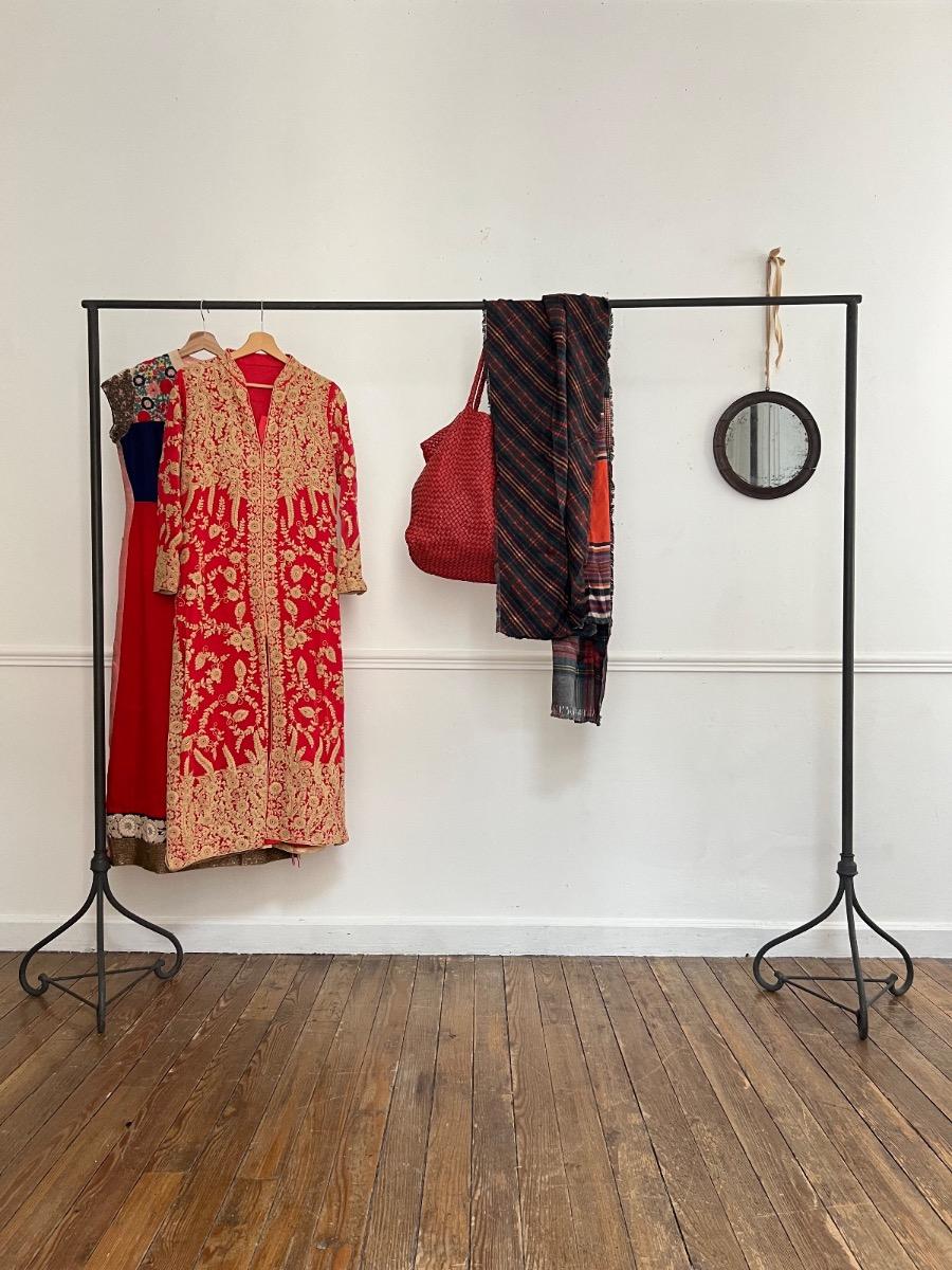 Portant à vêtements métal 1950