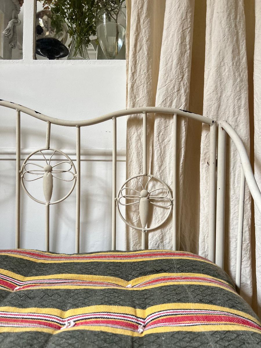 Canapé métal laqué 1970