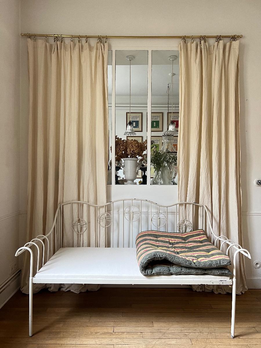 Canapé métal laqué 1970