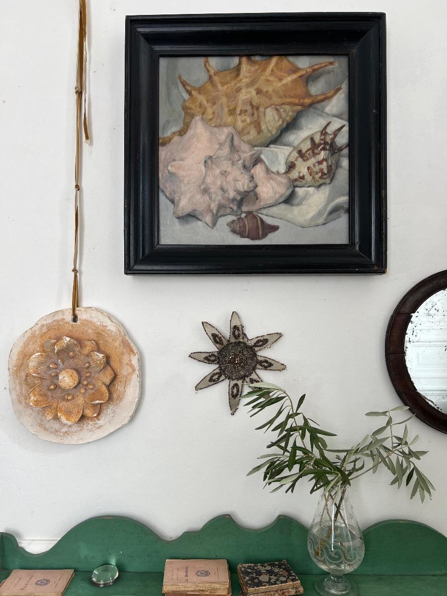 Tableau huile sur panneau baguette NIII