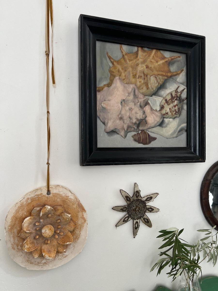 Tableau huile sur panneau baguette NIII