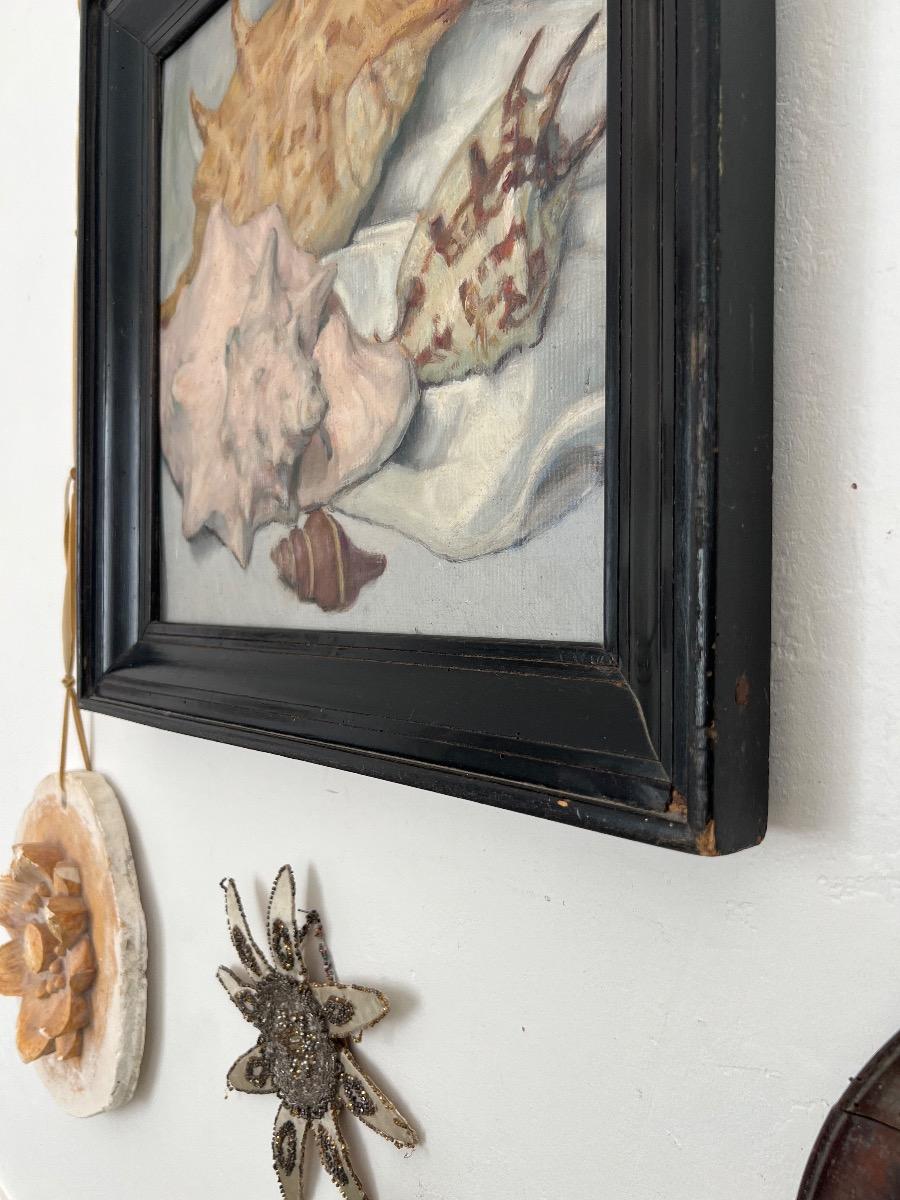 Tableau huile sur panneau baguette NIII