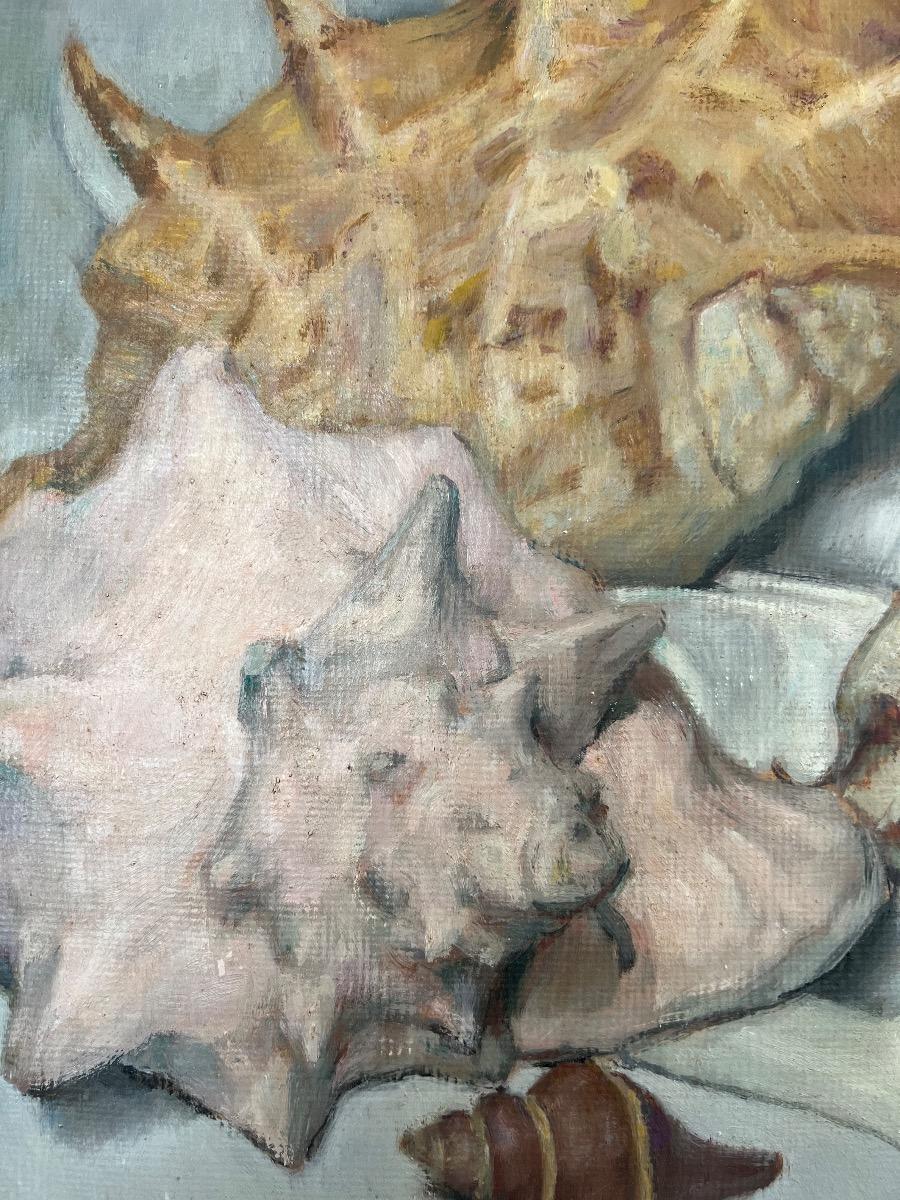 Tableau huile sur panneau baguette NIII