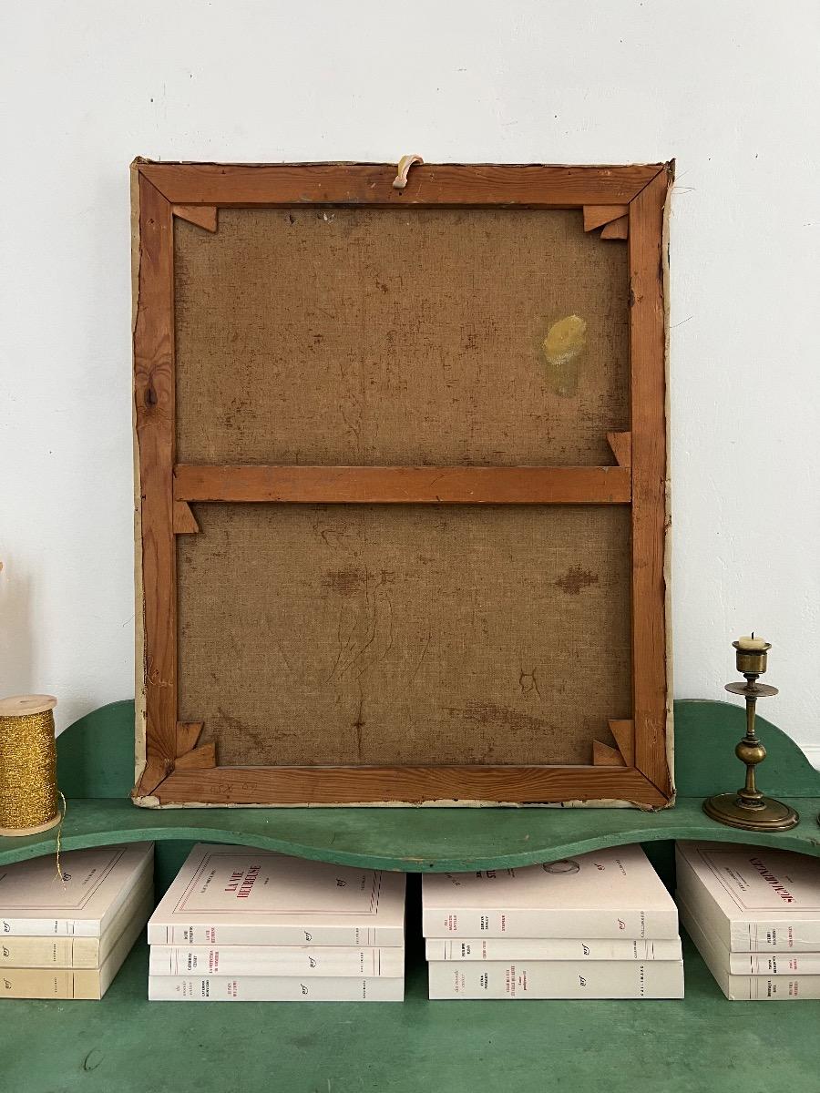 Huile sur toile sur châssis 1930