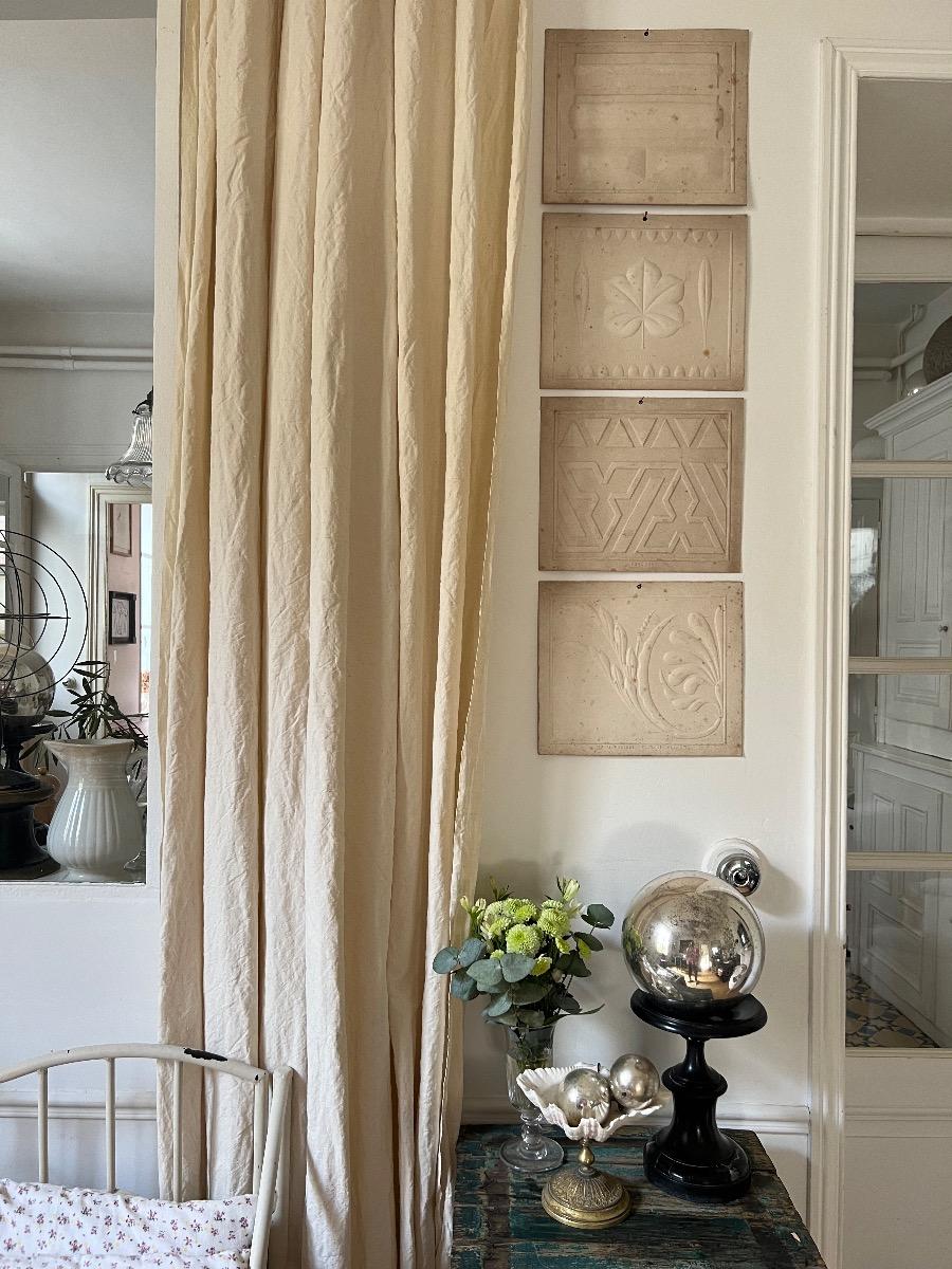 Suite de 4 ornementations à l’Antique