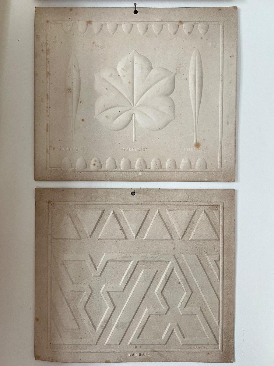 Suite de 4 ornementations à l’Antique