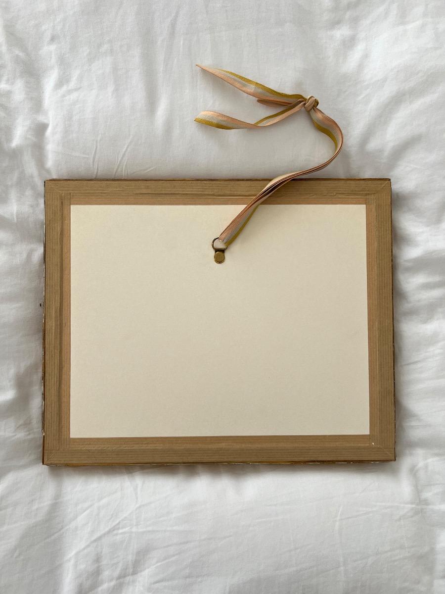 Gravure encadrée 1930