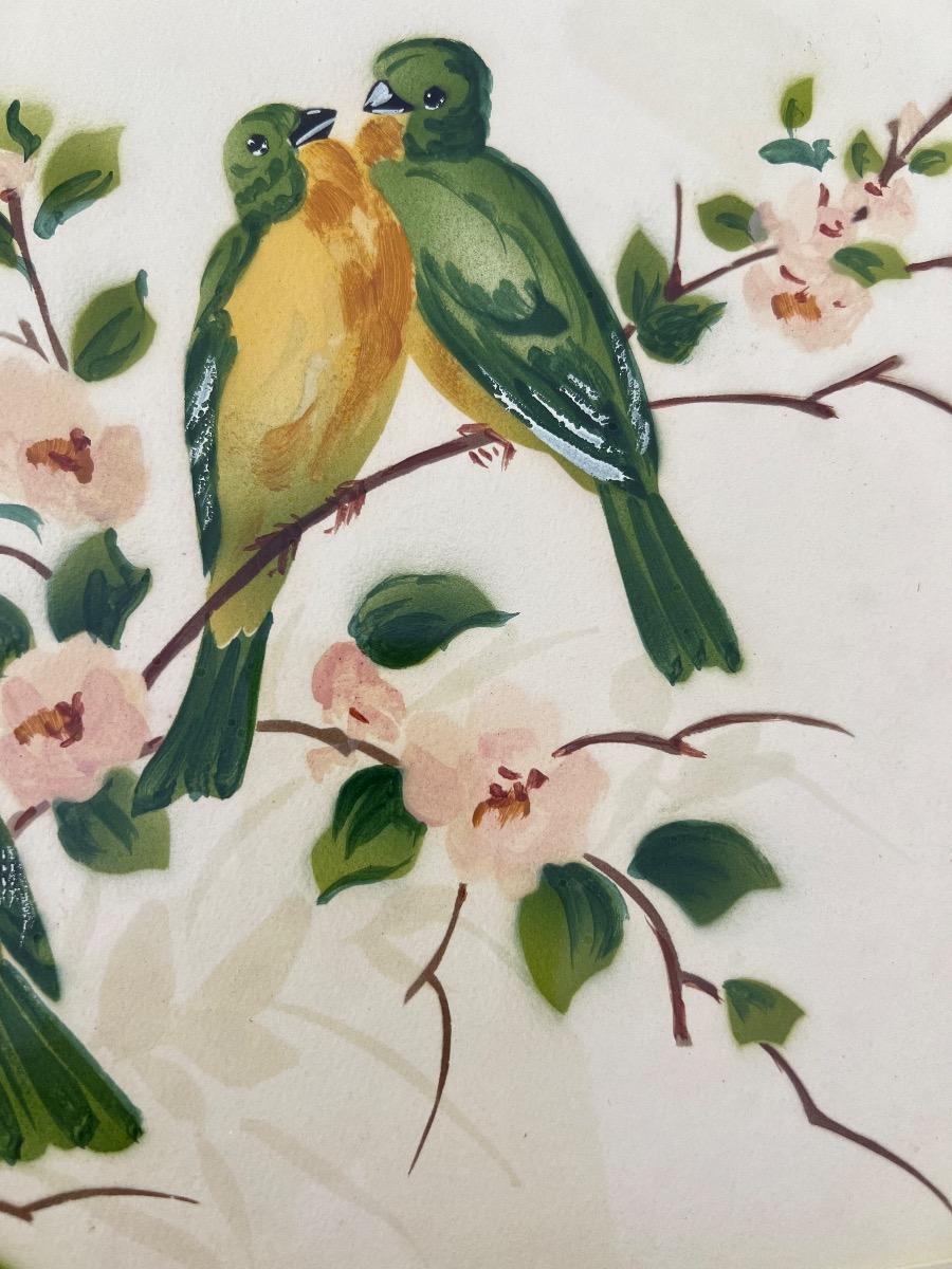 Gravure encadrée 1930