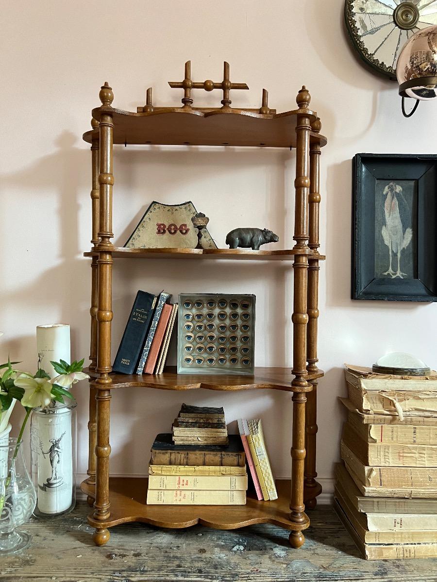 Étagère galbée XIXème