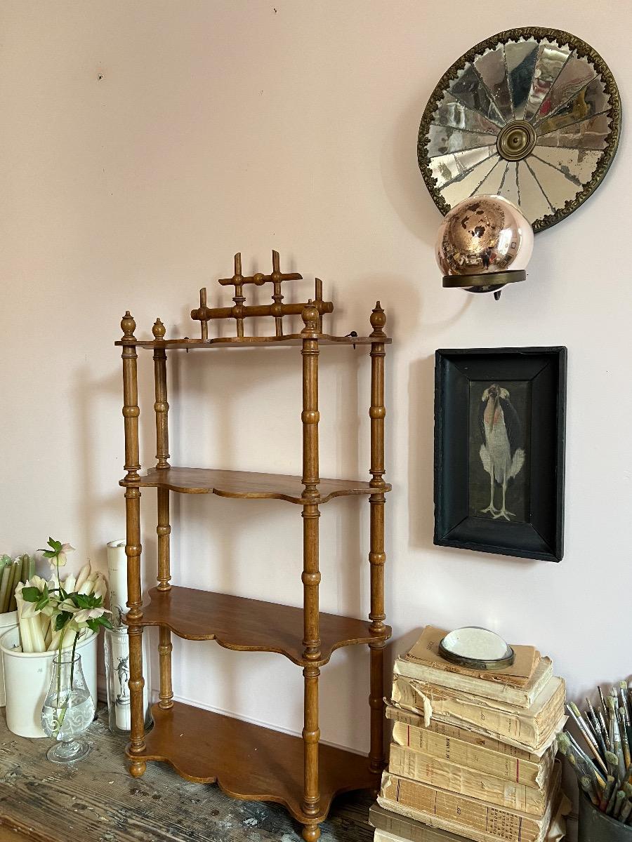 Étagère galbée XIXème