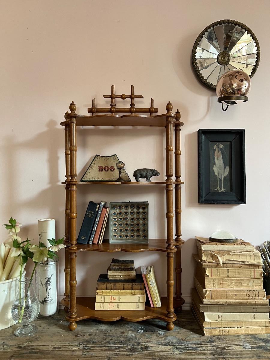 Étagère galbée XIXème