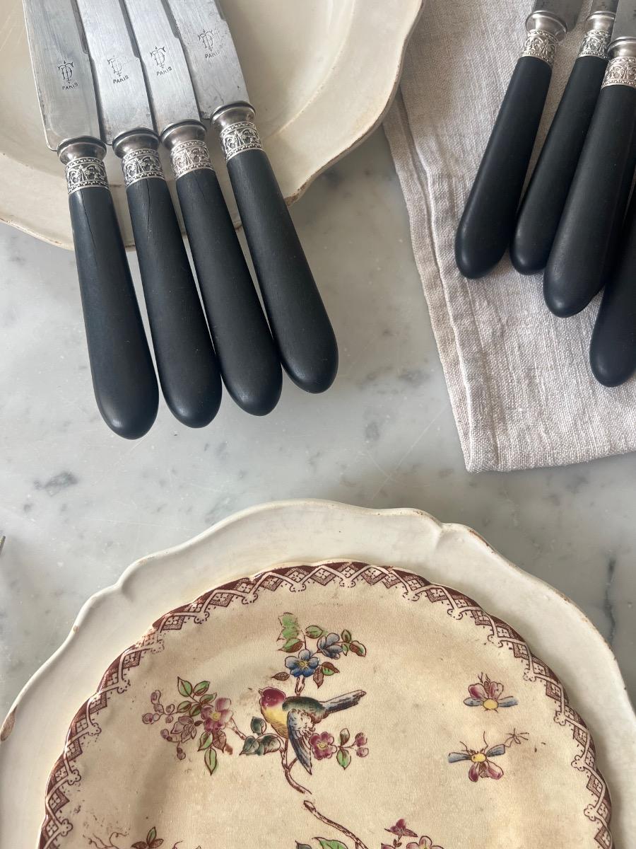 Service 12 couteaux XIXème