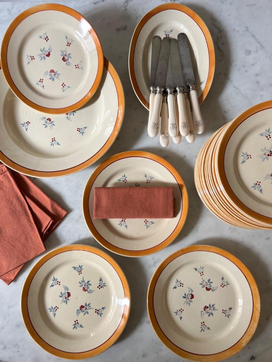 Service 24 pièces Pexonne, Marly, 1930