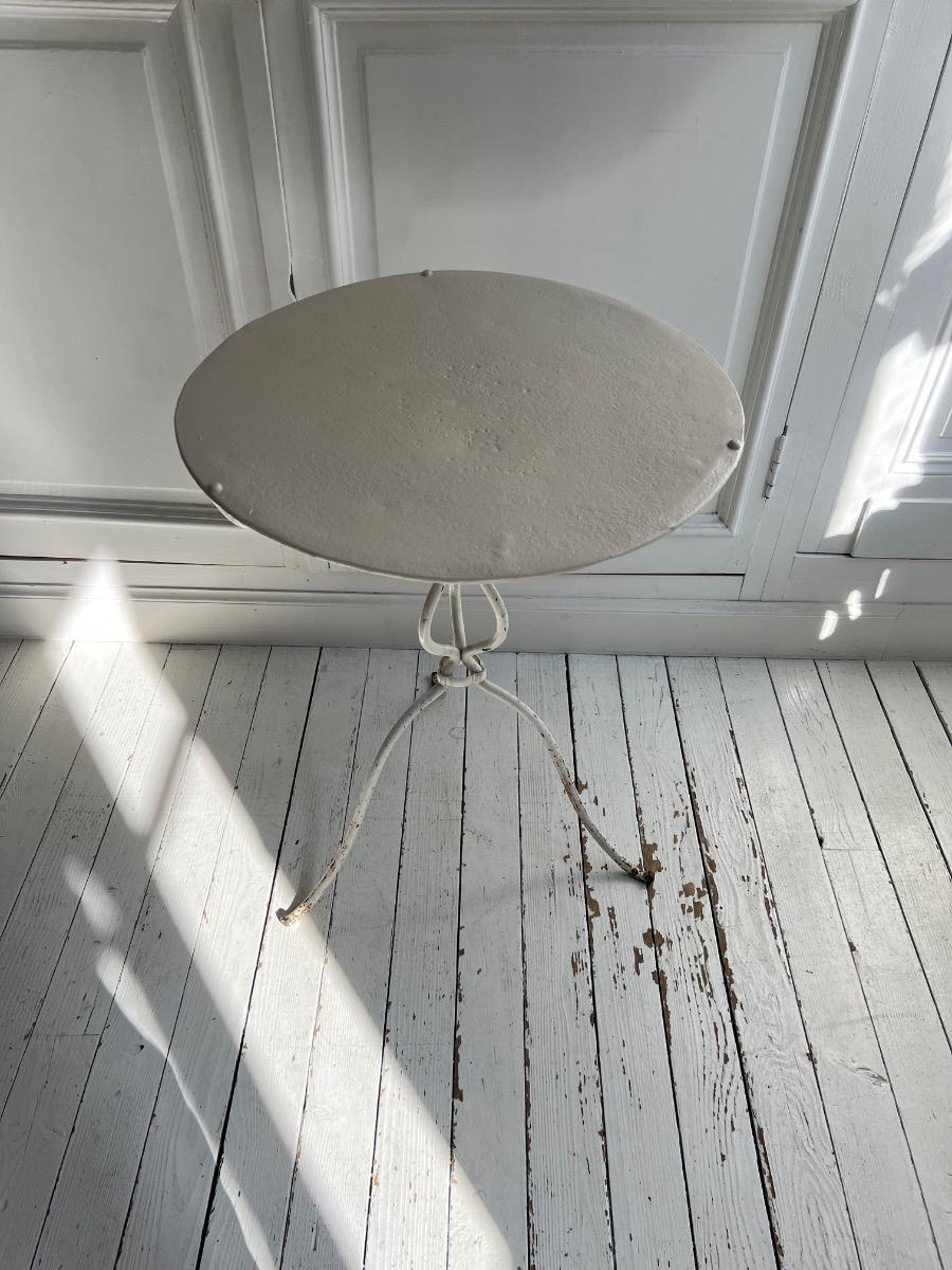 Guéridon de jardin XIXème