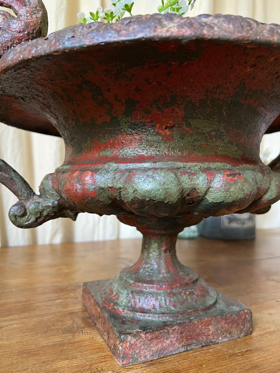 Vase de jardin Chambord fonte XIXème