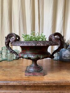 Vase de jardin Chambord fonte XIXème