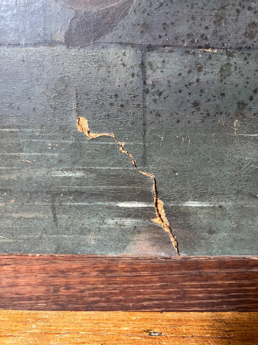 Tableau huile sur panneau 1920